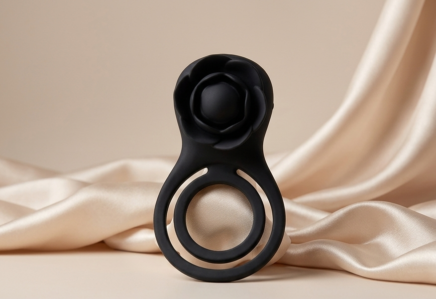 Anillo Vibrador "Flynn" Dos Aros Con App