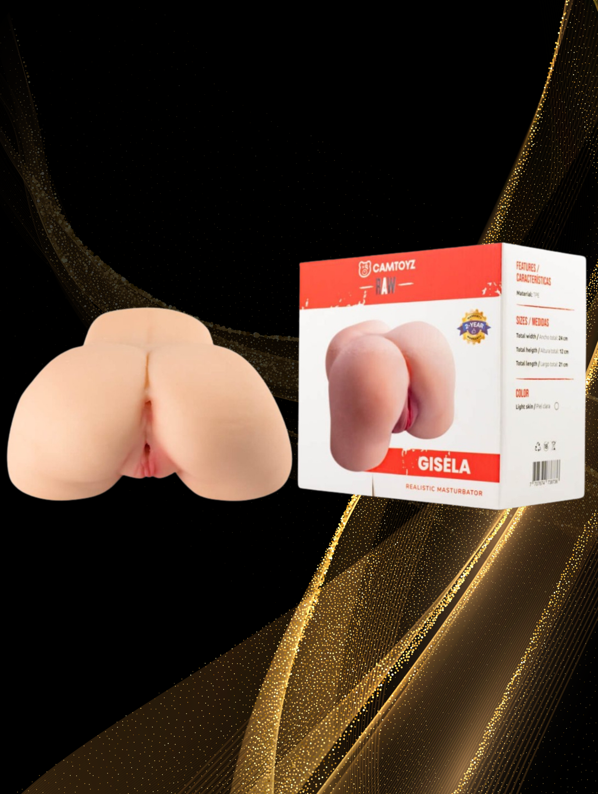 Torso realista ''GISELA'' piel