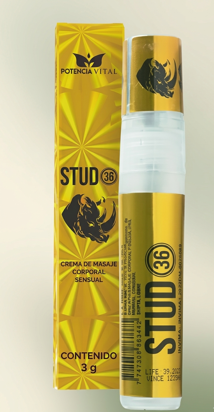 Retardante En Spray Stud 36 Dorado 3Ml
