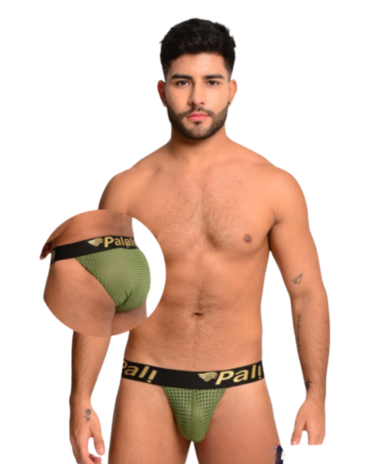Tanga en Malla - Verde